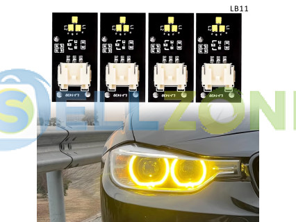 CSL Yellow Angel Eyes DRL Chip για BMW 3 F30 F31 12-15 με προβολέα Xenon - LB11